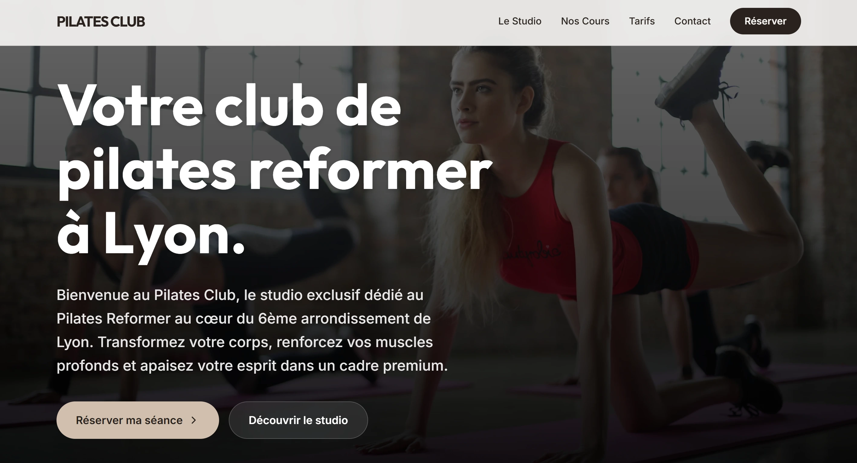 Création de site internet pour votre studio
